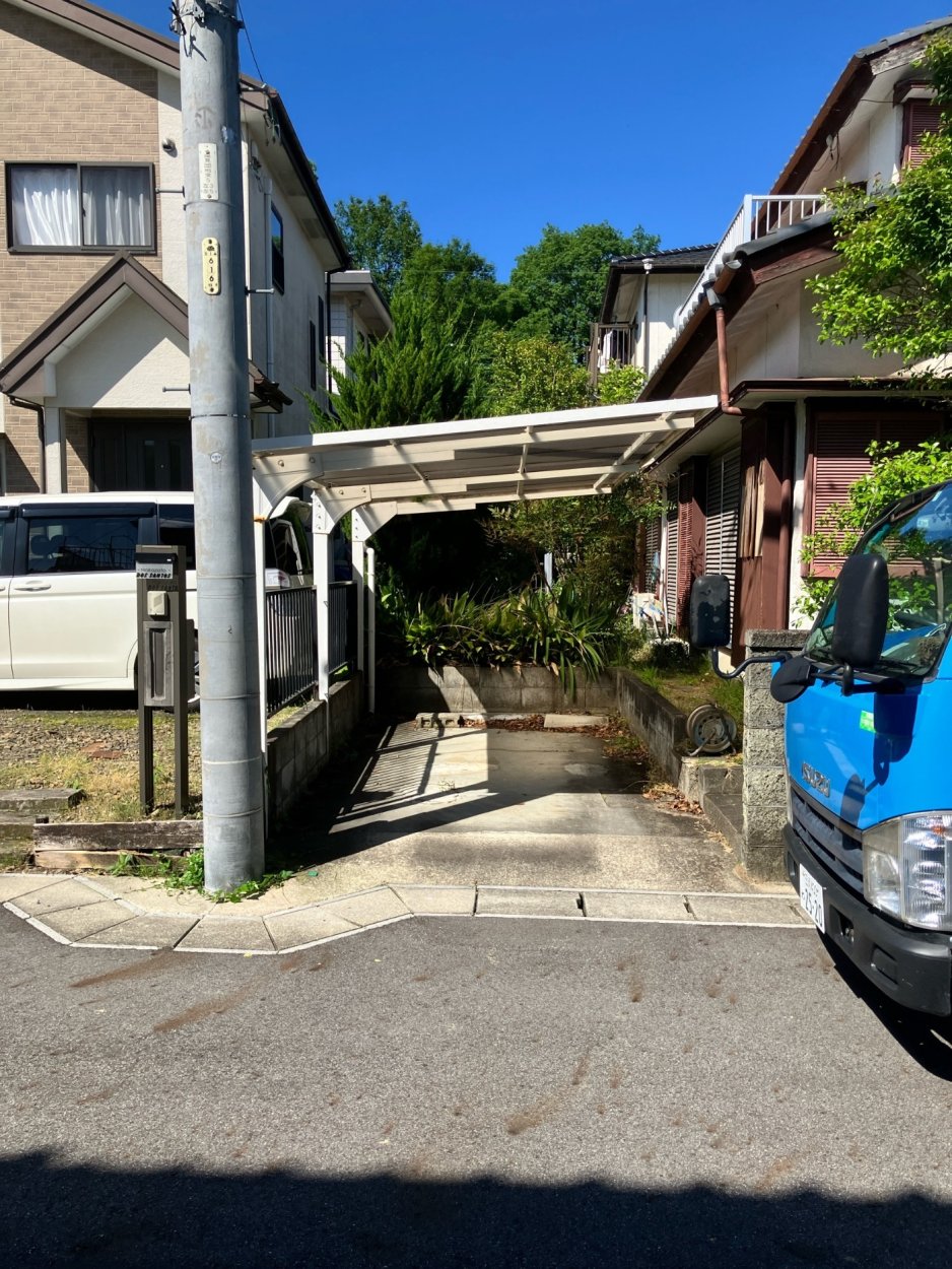 駐車場を2台止めれるようにしたいんだ